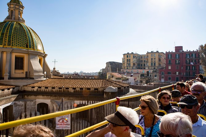 City Sightseeing Naples Hop-On Hop-Off Bus Tour - Line A, the red Art Tour through central Naples