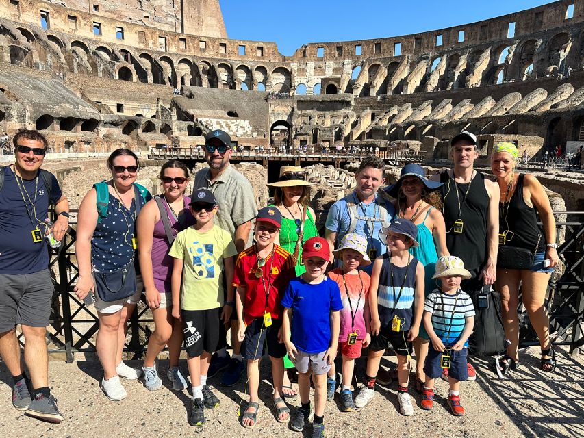 Colosseum and Ancient Rome Family Tour for Kids - Walking the Roman Forum