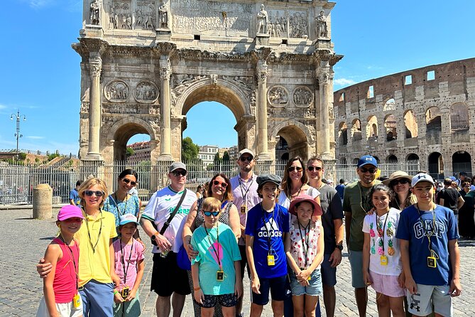 Colosseum and Roman Forum Tour for Kids and Families - Walking through the Roman Forum for 30 minutes