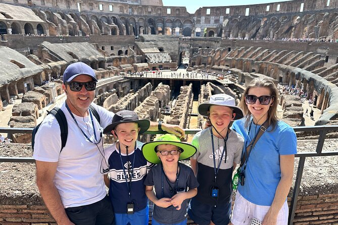 Colosseum and Roman Forum Tour for Kids and Families - Basilica of Maxentius and the value of open-air ruins