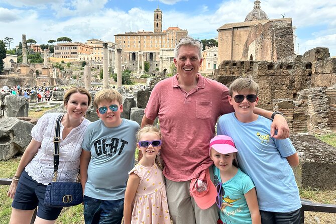 Colosseum and Roman Forum Tour for Kids and Families - The Temple of Antoninus and Faustina