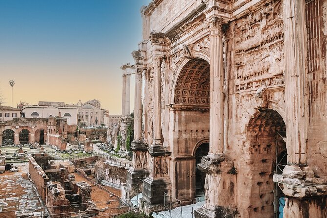 Colosseum, Palatine Hill and Roman Forum with Guided Tour - Palatine Hill and the final 45 minutes