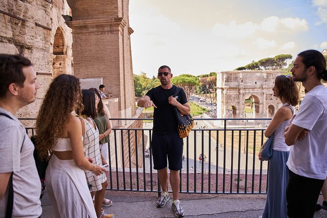 Colosseum, Roman Forum & Palatine Hill Guided Tour - Walking through the Roman Forum for 45 minutes