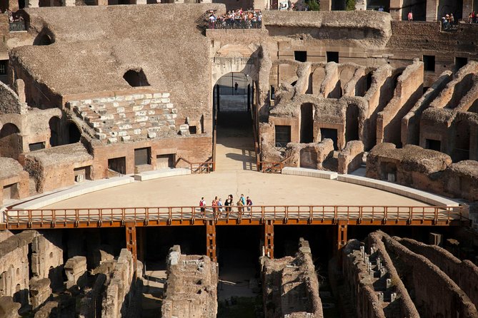 Colosseum with Arena Floor Access, Roman Forum & Palatine Hill - The physical side: uneven ground, stairs, and sun