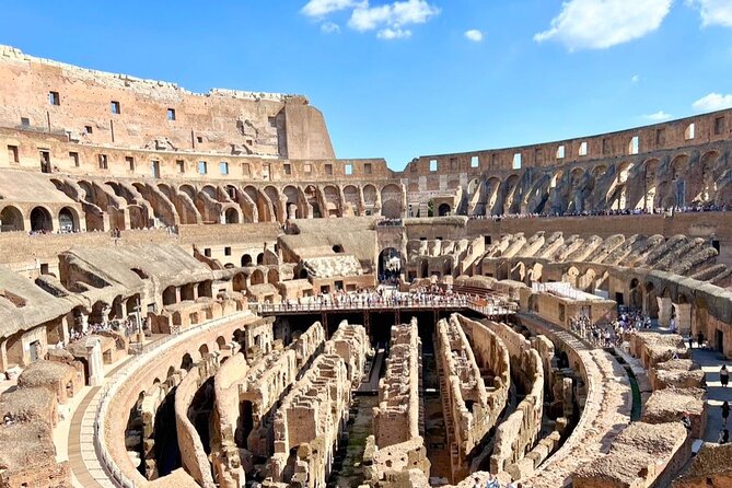 Colosseum with Arena, Roman Forum and Palatine Hill Guided Tour - What you get for $36.08