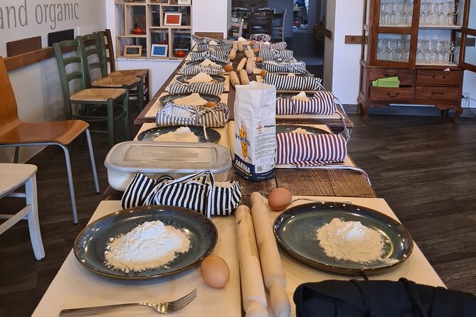 Cooking Class 2 Hour Spanish Steps - Fettucine and Tiramisù - Turning the dough into fettuccine