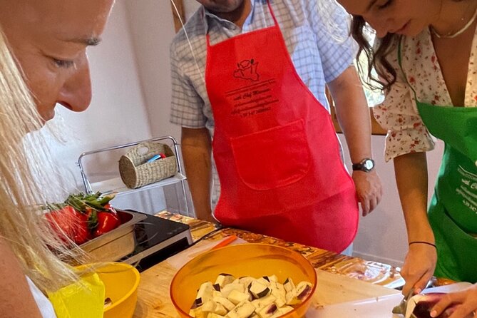 COOKING CLASS in Taormina at Chef Massimo HOUSE!! - Hands-on cooking, not a demonstration