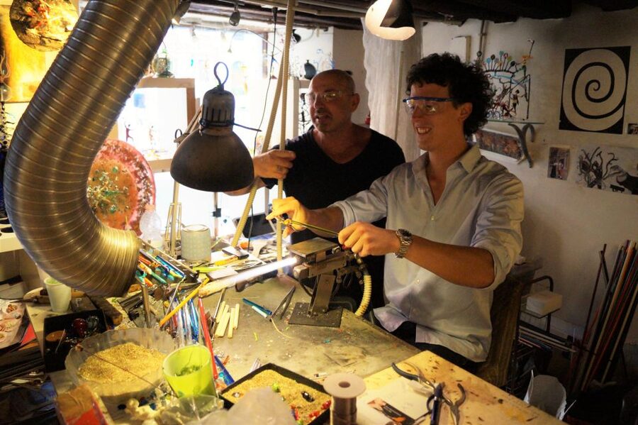 Create Your Glass Artwork: Private Lesson With Local Artisan - Watching a glass master at work