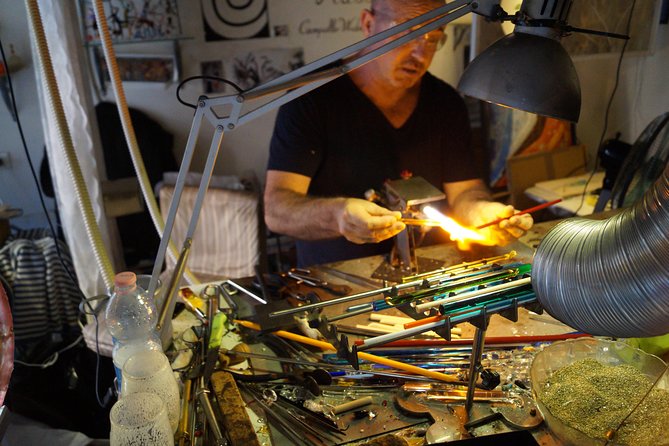 Create your Glass Artwork: Private Lesson with Local Artisan in Venice - The hands-on lesson: from soft glass to pendant