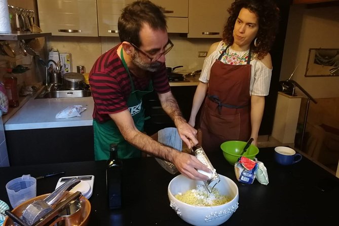 Culurgiones Cooking Class Cagliari - Mixing Sardinian flour, potatoes, mint, and cheese