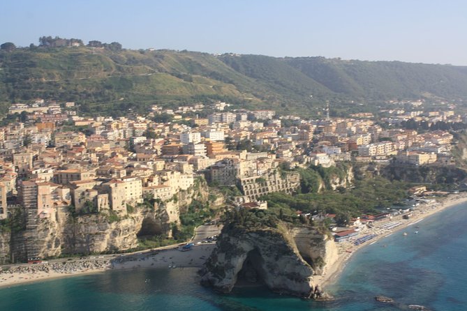 Double Parasailing flight to Tropea in Small Group - The route from Tropea to Capo Vaticano