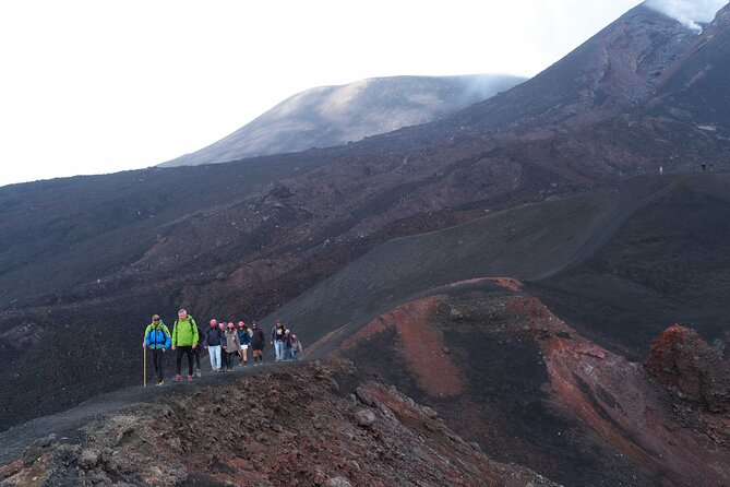 Etna excursion 3000 meters with 4x4 cable car and Trekking - The descent through volcanic ash is its own adventure