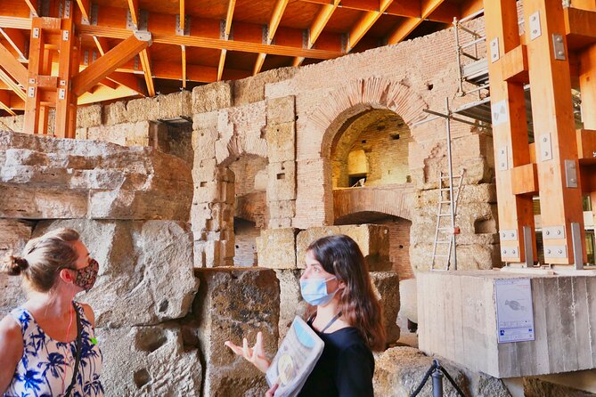 Expert Guided Tour of Colosseum Arena OR Underground, and Forum - The Arch of Constantine links spectacle with power