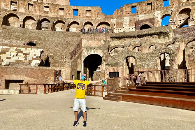Expert Guided Tour of Colosseum Arena OR Underground, and Forum - How the three-hour pace feels