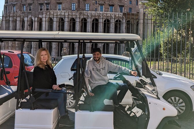 Explore Rome on a Golf Cart: Private Tour - The Altar of the Fatherland and the Colosseum