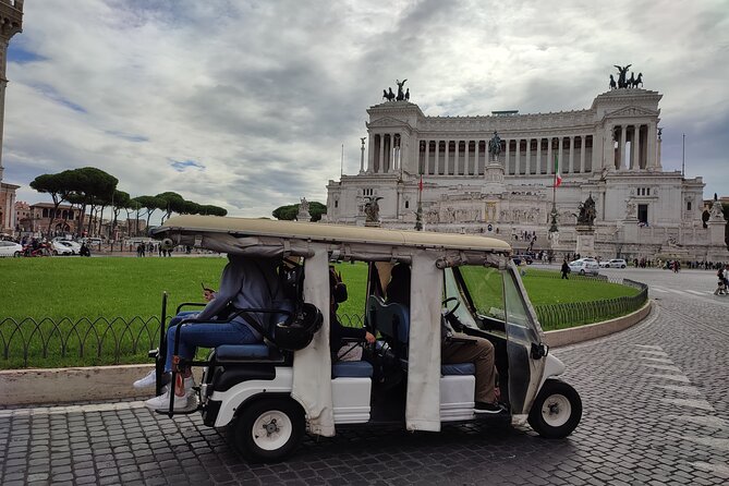 Explore Rome on a Golf Cart: Private Tour - Trevi Fountain, your first big photo stop