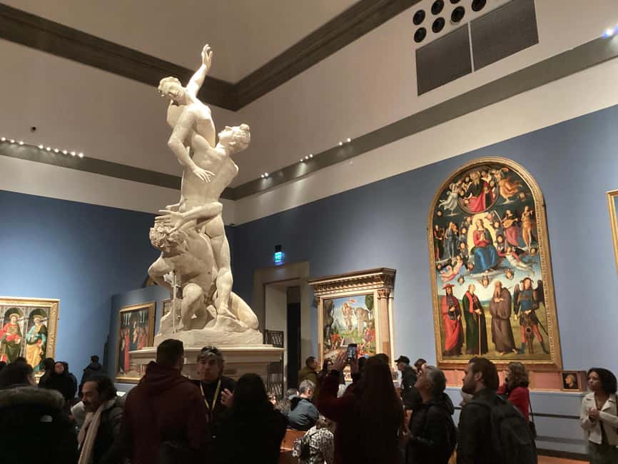 Florence: 4-Hour Accademia and Uffizi Galleries Guided Tour - Uffizi Gallery: Botticelli, Leonardo, Raphael, and more