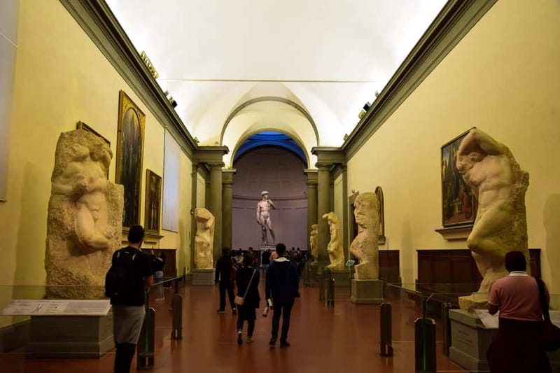 Florence: Accademia and Uffizi Gallery Guided Tour - Walking to the Accademia Gallery