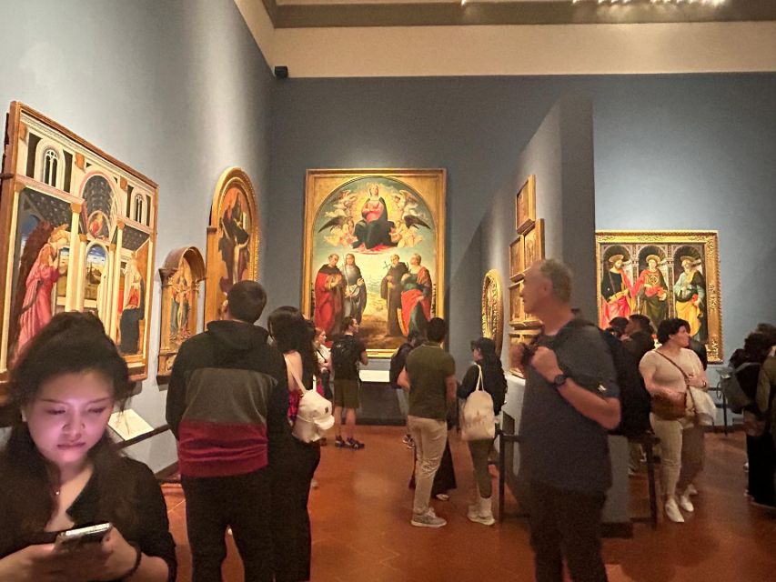Florence: Accademia Gallery David Entry & Audio Guide App - Medieval and Renaissance paintings by Giotto and Botticelli
