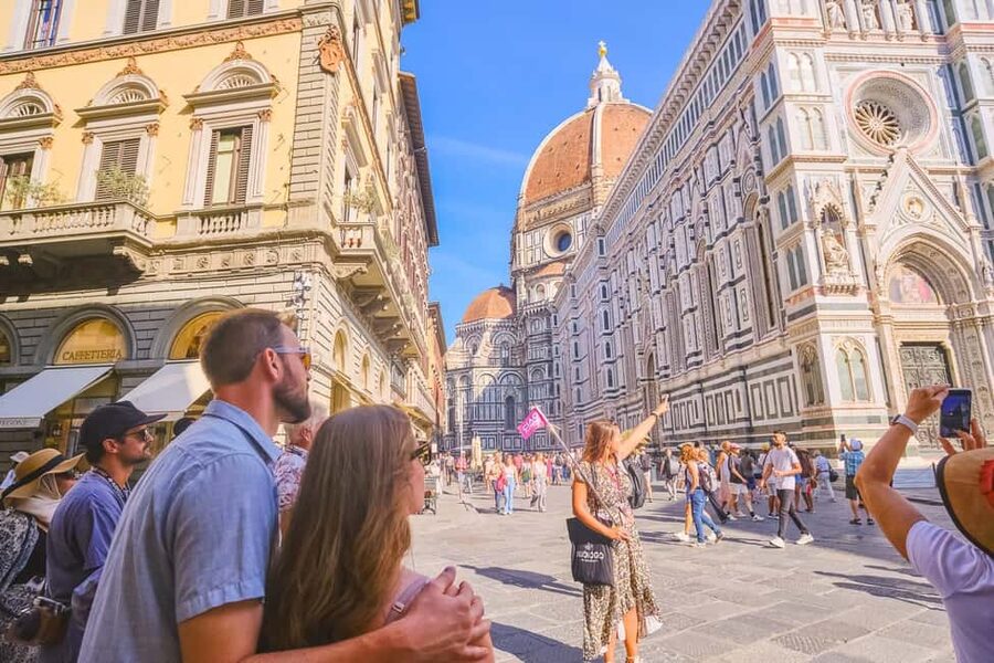 Florence: Cathedral, Dome and Terraces Guided Tour - Dress, bags, and physical demands