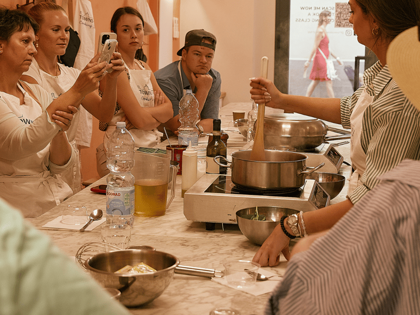 Florence: Cooking Class with Local Food Market Tour - From flour to fresh pasta