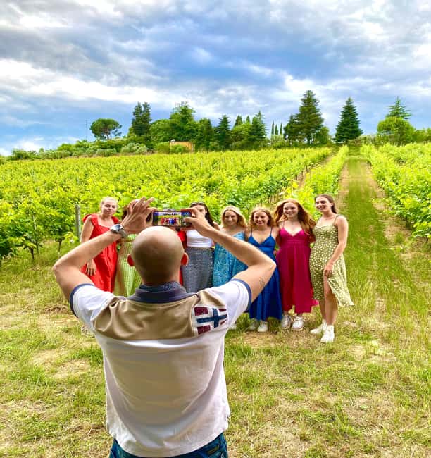 Florence: Countryside Tour with Wine Tasting & Pasta Class - Walking among vineyards, olives, and farm animals