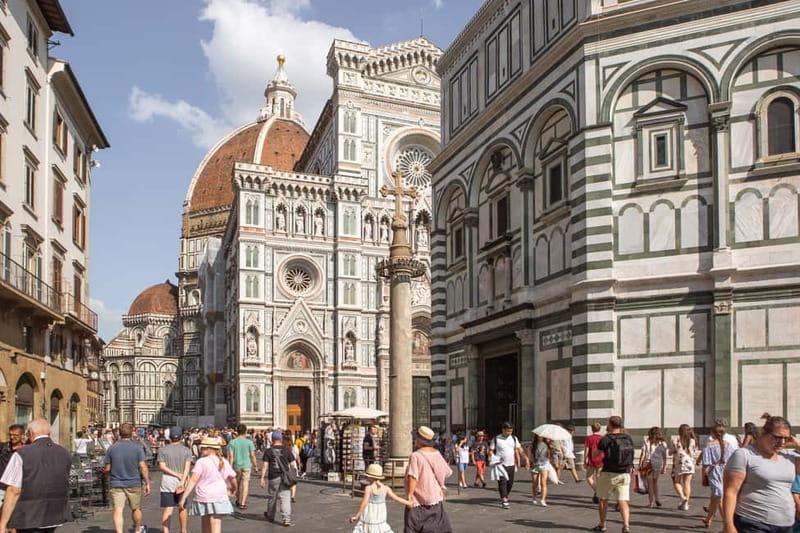 Florence: Duomo Area Tour and Brunelleschi Dome Climb Ticket - The outdoor story of Florence’s religious center