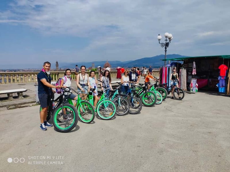 Florence: E-Bike Tour with Michelangelo Square - Riding through Florence’s historic center