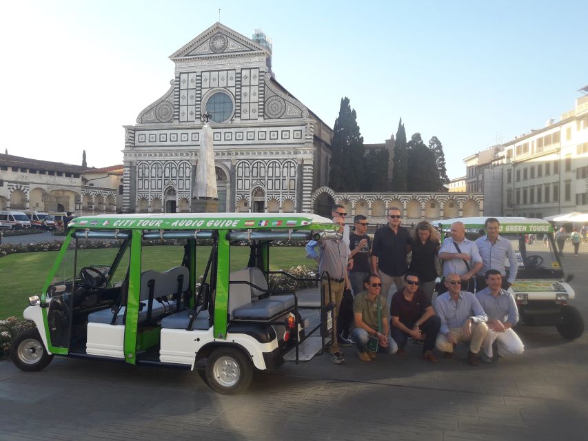 Florence: Eco-Friendly Golf Cart City Tour with Audio Guide - Five things to know before you book