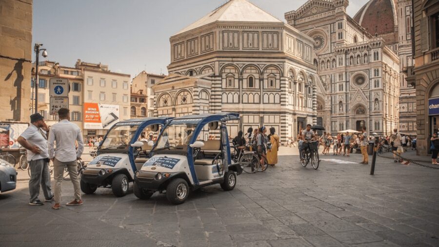 Florence: Old Town Golf Cart Excursion - Medici Chapel, San Lorenzo, and Santa Maria Novella