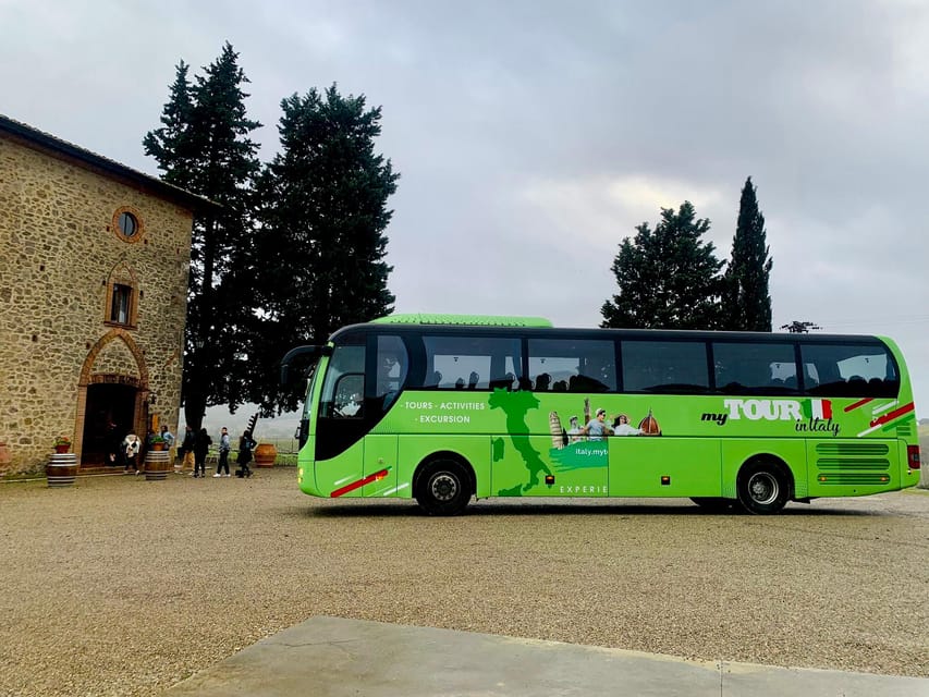 Florence: Pisa, Siena and San Gimignano Day Trip with Lunch - Getting to the coach at Villa Costanza