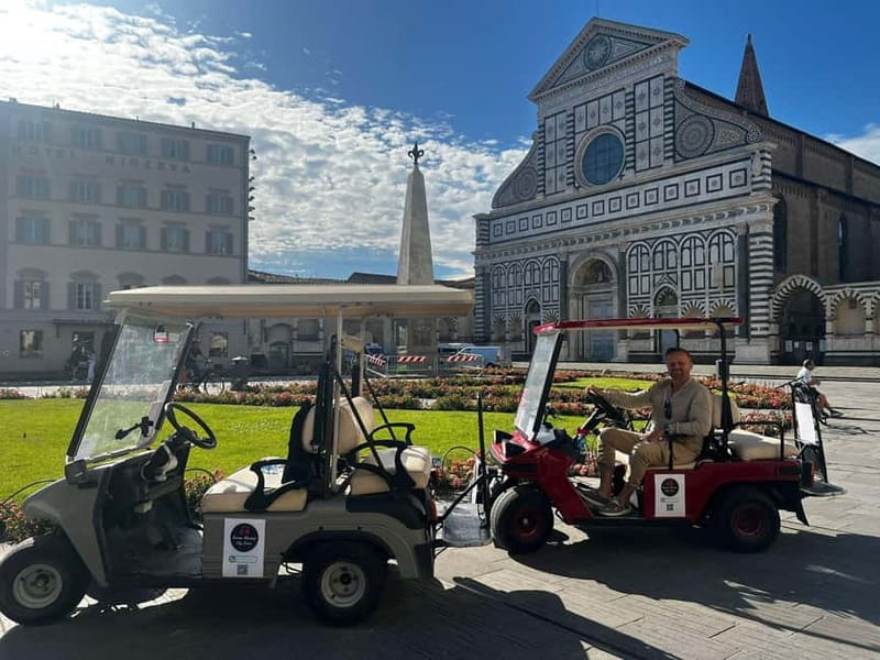 Florence: Private Electric Mini Car Tour with Local Guide - The Uffizi and Ponte Vecchio