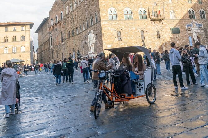Florence Private Transportation in Rickshaw - Key things to know before booking