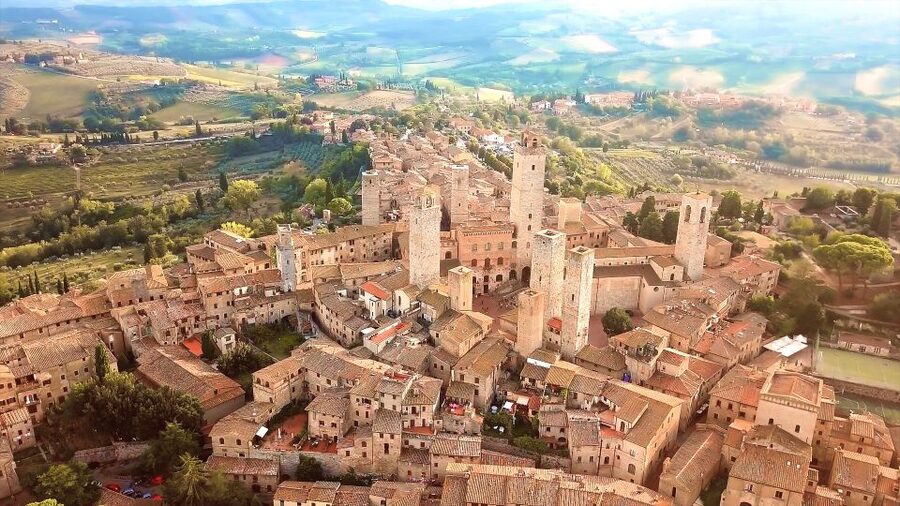 Florence: S. Gimignano, Siena, Chianti & Wine Tasting Lunch - Siena: medieval streets and Piazza del Campo