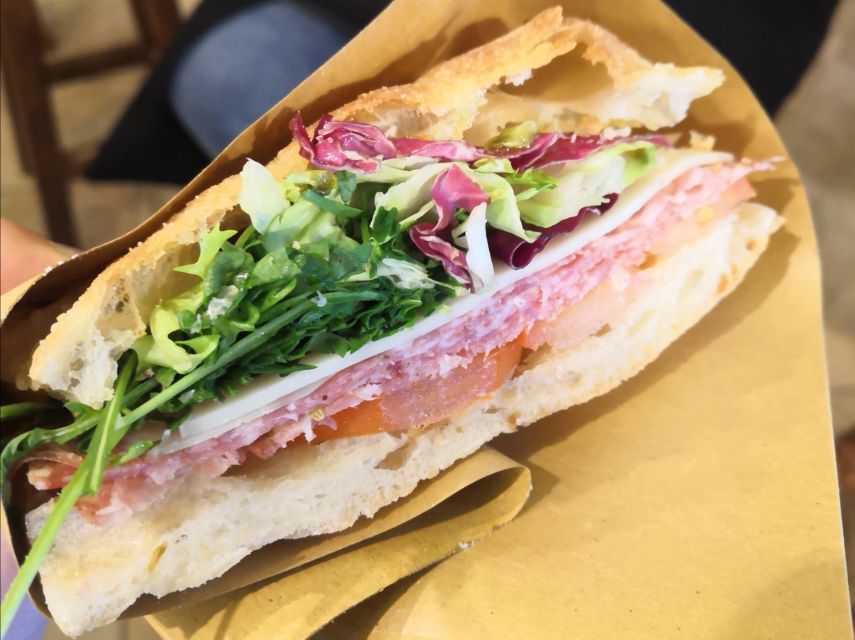 Florence: Street Food Walking Tour with Wine - Schiacciata, cured meats, and Tuscan wine