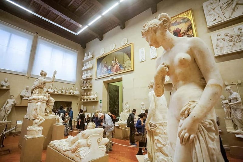 Florence: Timed Entrance Ticket to Michelangelo’s David - The former convent rooms and musical instruments