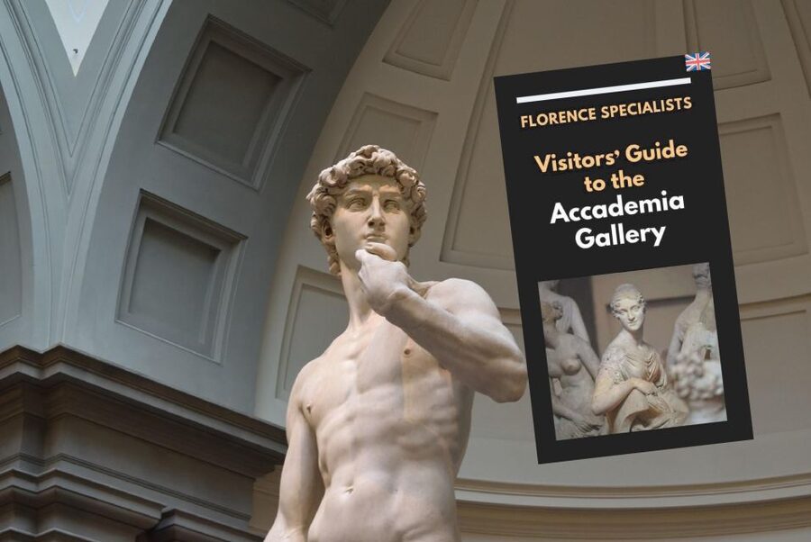 Florence: Timed Entry Ticket to Michelangelo's David & eBook - Collecting the ticket near the Accademia