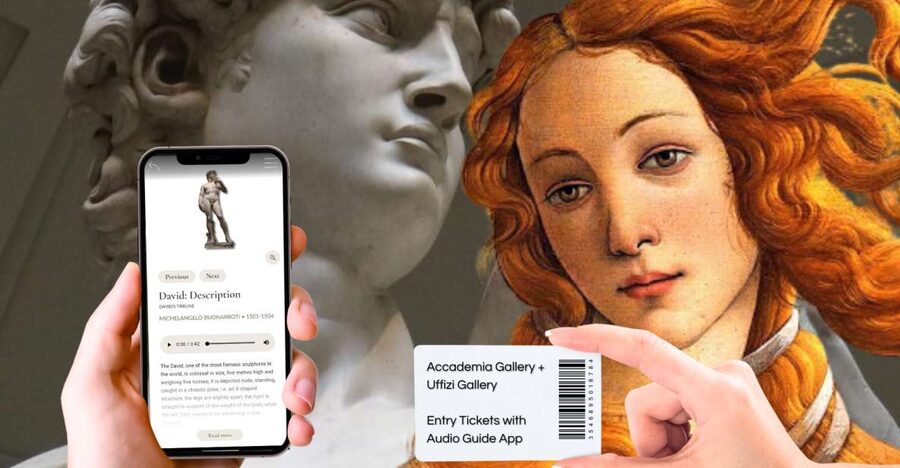 Florence: Uffizi & Accademia Priority Tickets with Audio App - Key points to know before booking