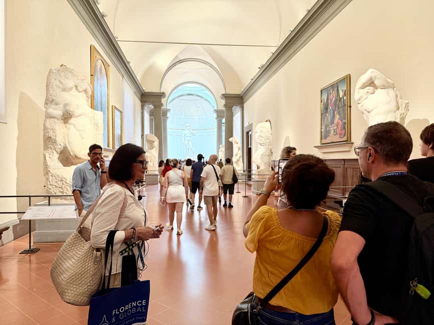 Florence: Uffizi & Accademia Small Group Walking Tour - Duomo Square and Brunelleschi’s famous dome