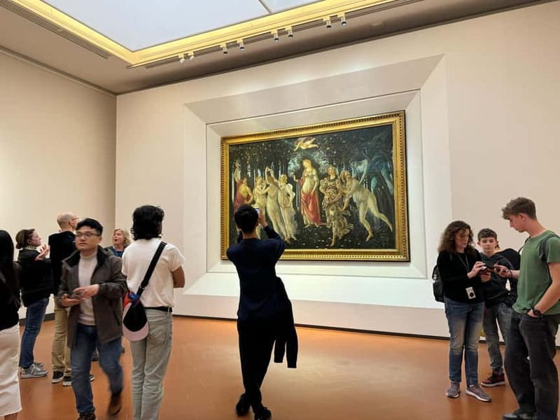 Florence: Uffizi Skip-the-Line Ticket & Digital Audio Guide - The timed entrance and security check