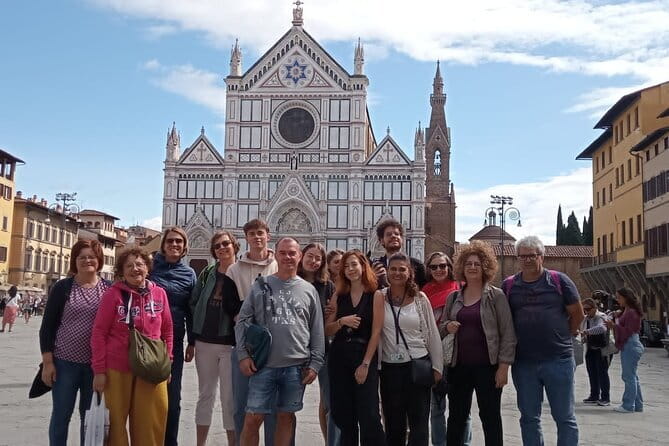 Florence Walking Tour - Santa Croce Square and the end of the route