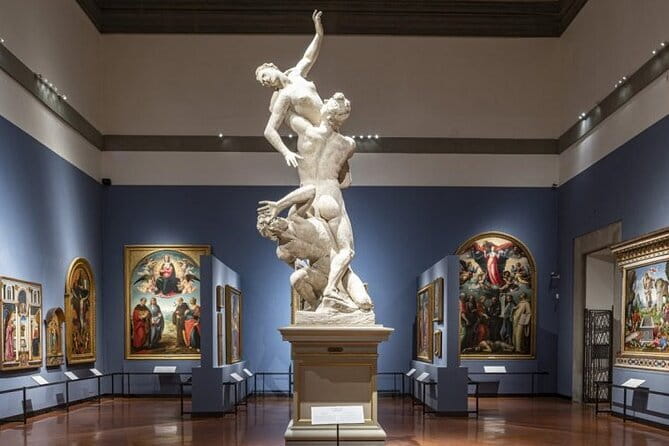 Florence Walking Tour with Accademia, Uffizi & Lunch - Medici Florence in short, sharp stops