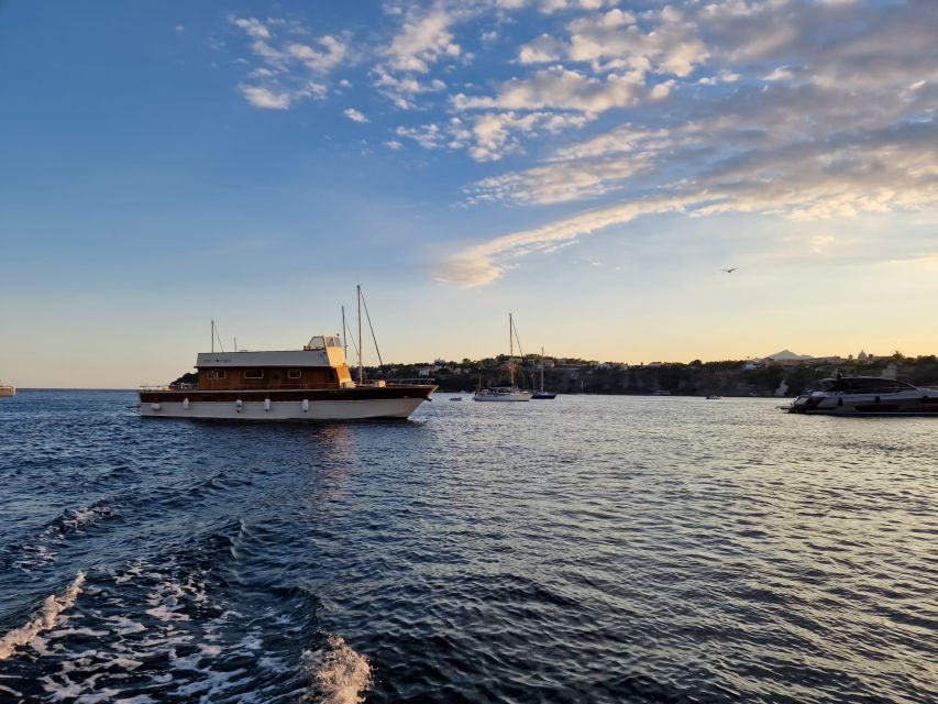 Forio: Ischia Island Boat Tour with Local Lunch and Swimming - The Green Cave and lunch at San Pancrazio