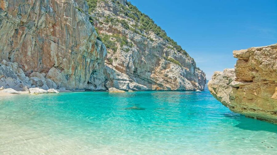 From Arbatax: RIB tour to Cala Mariolu and Cala Goloritzè - The cliffs and caves near Cala Goloritzè