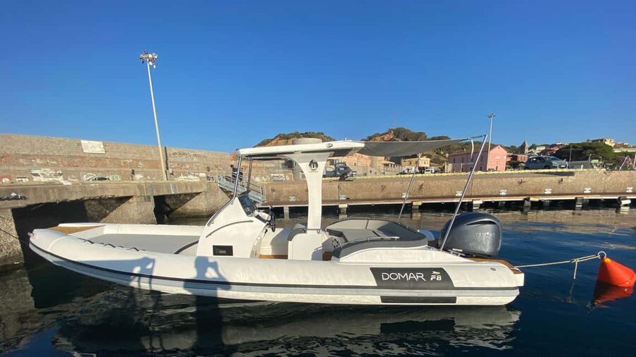 From Arbatax: RIB tour to Cala Mariolu and Cala Goloritzè - The Isolotto d’Ogliastra bathing stop