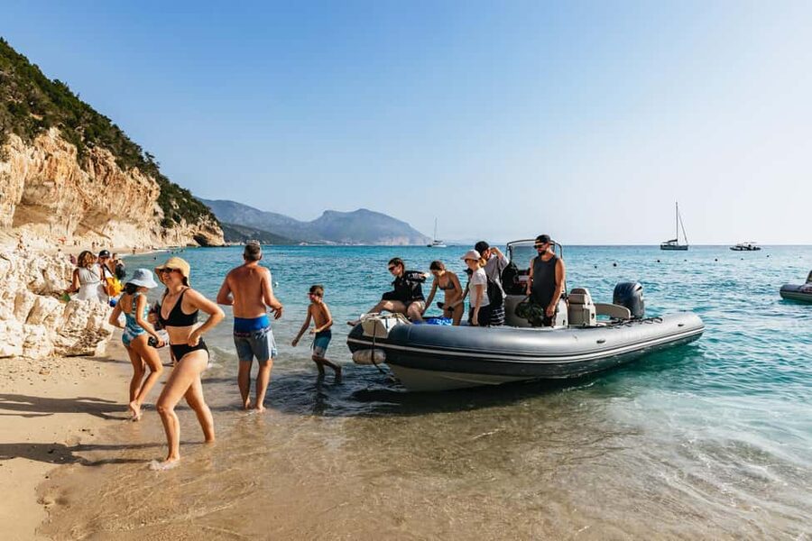 From Cala Gonone: Gulf of Orosei Dinghy Trip - What the skipper adds to the day