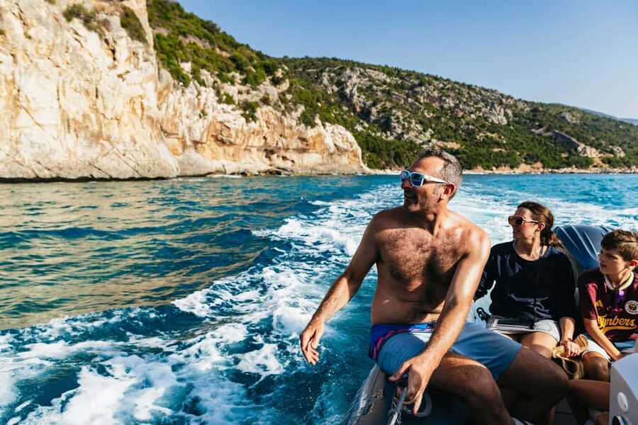 From Cala Gonone: Gulf of Orosei Dinghy Trip - Why a dinghy is the right boat for the Gulf of Orosei