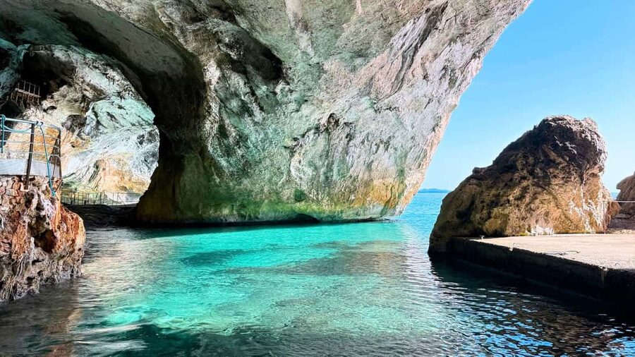From Cala Gonone: Gulf of Orosei Dinghy Trip - Caletta Zio Santoru and the final swim