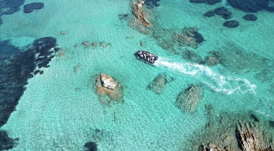 From Cannigione: La Maddalena Archipelago Boat Trip - Leaving Cannigione on the Virginia