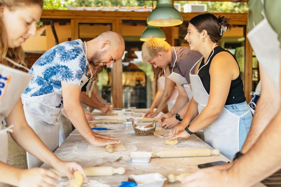 From Florence: Cooking Class & Lunch at Tuscan Farmhouse - Guides who shape the mood